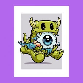 Fetch Print with art by Chump Magic