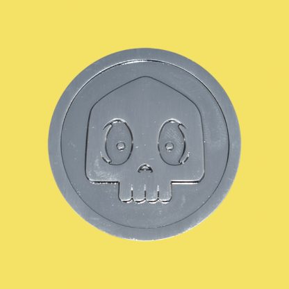 Chump Magic Coin with the Scared Squid logo