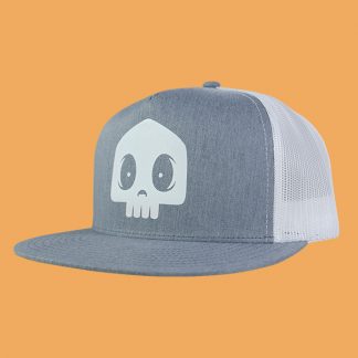 Chump Magic hat with the Scared Squid logo