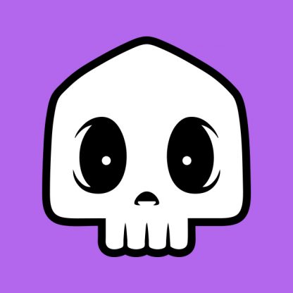 Giant Scared Squid Sticker by Chump Magic