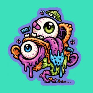 Sexy Beast Sticker by Chump Magic