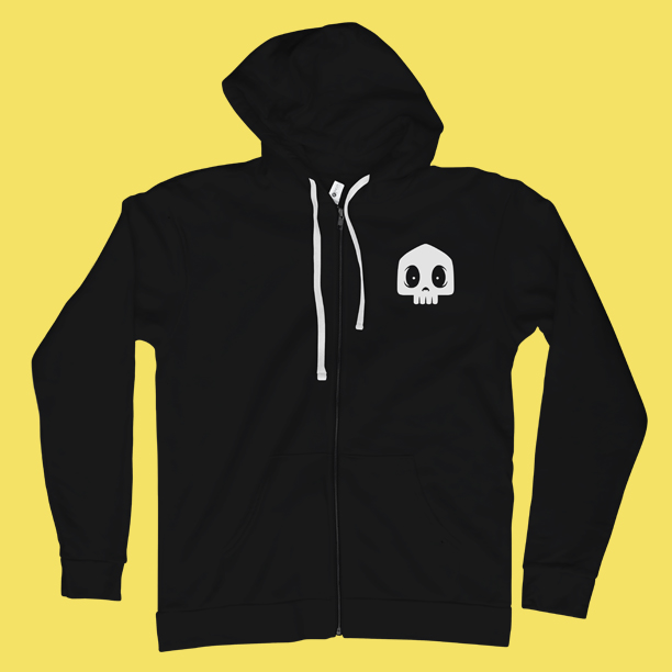 Chump Magic Scared Squid Hoodie