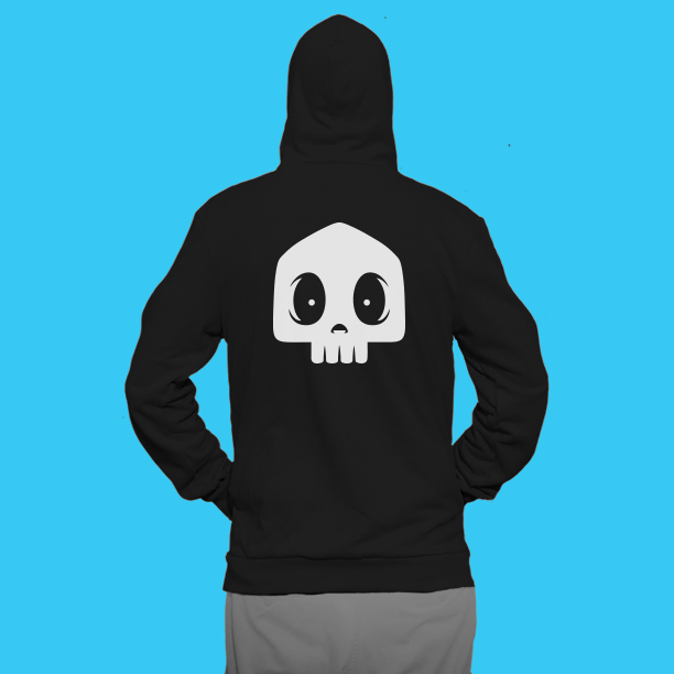 Chump Magic Scared Squid Hoodie
