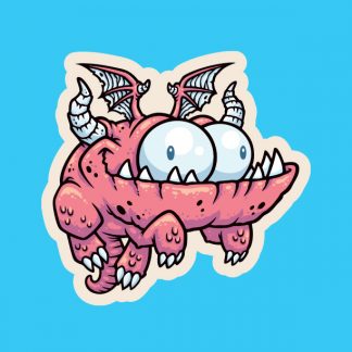 Itsy Imp Sticker